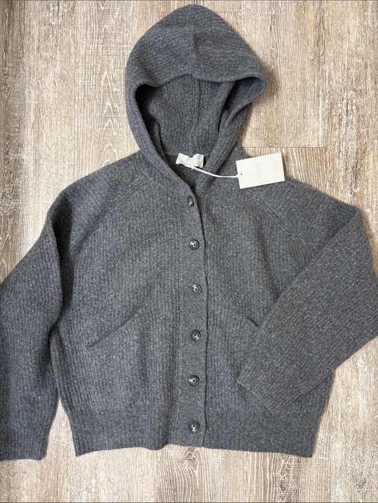 Everlane Sweaters - Everlane The Cozy Stretch Hooded Button-Up Cardigan